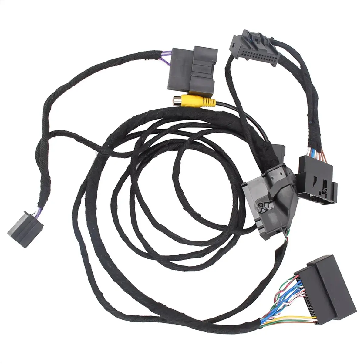 Fits for 4 Inch to 8 Inch Custom PNP Conversion Power Harness for Fusion Part Number:HC3Z-19A387-B, HU5Z-19A387-A