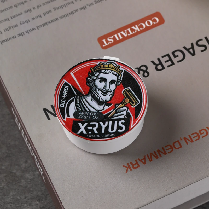 YAQI XERYUS إله الحلاقة اليوناني 27 جرام عينة حزمة صابون الحلاقة للرجال