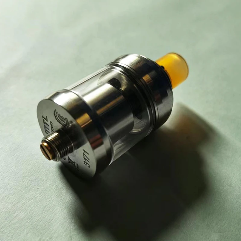 mtl rta 22mm 2ml Kapasiteli 304SS tekli cihazlar 510 Drip Tip ile Yeniden Yükleme Dekoratif aksesuarlar
