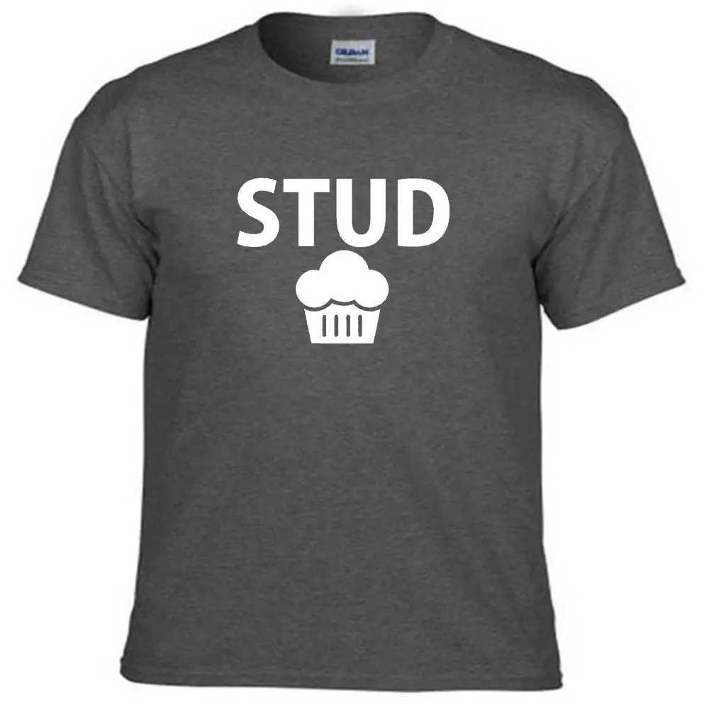 Stud Muffin Funny Humor Attractive Male One Liner Trendy Quote T Shirt