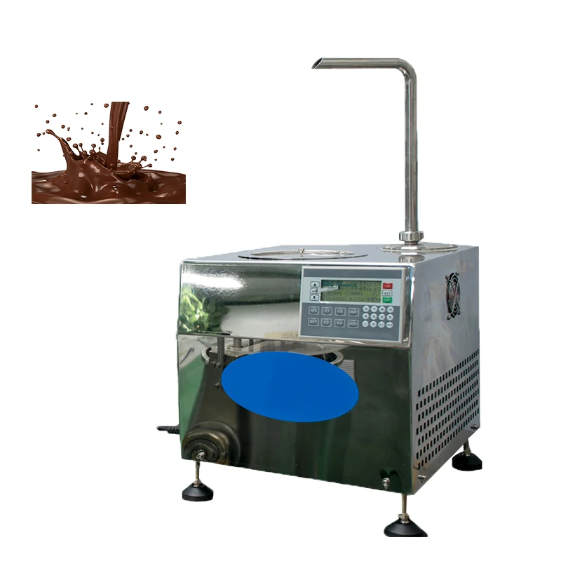 Electric Automatic Chocolate Temper Melt Machine with 5.5L Capacity High Safety Wall Plug Powered Commercial Use Tap Dispenser