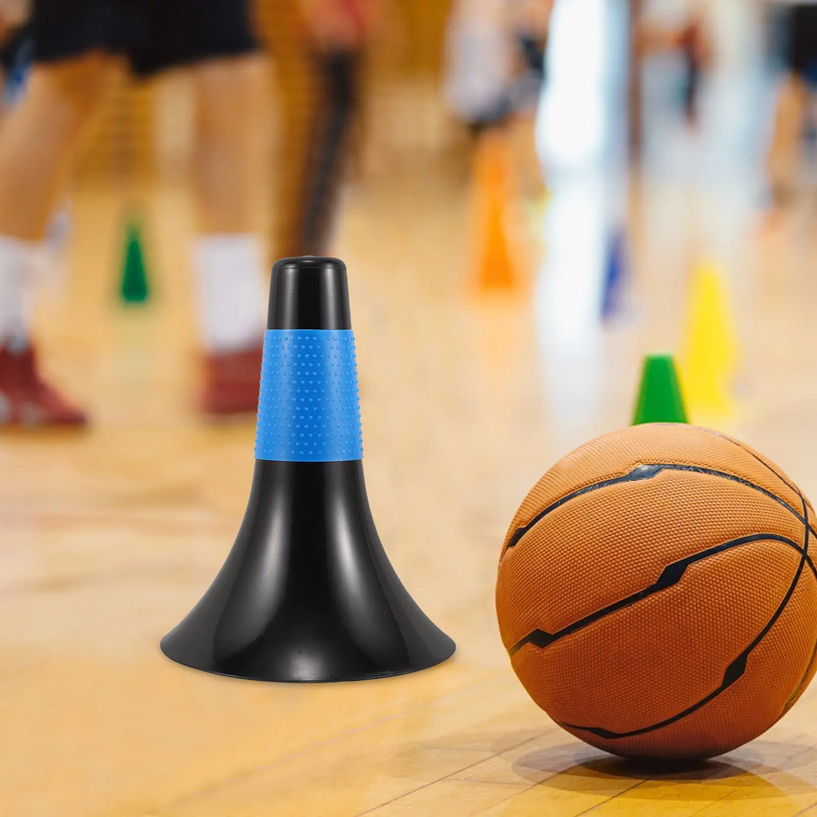 

8Pcs Basketball Training Agility Cones Thickened Plastic Marker Soccer Football Equipment Training Markers Cone