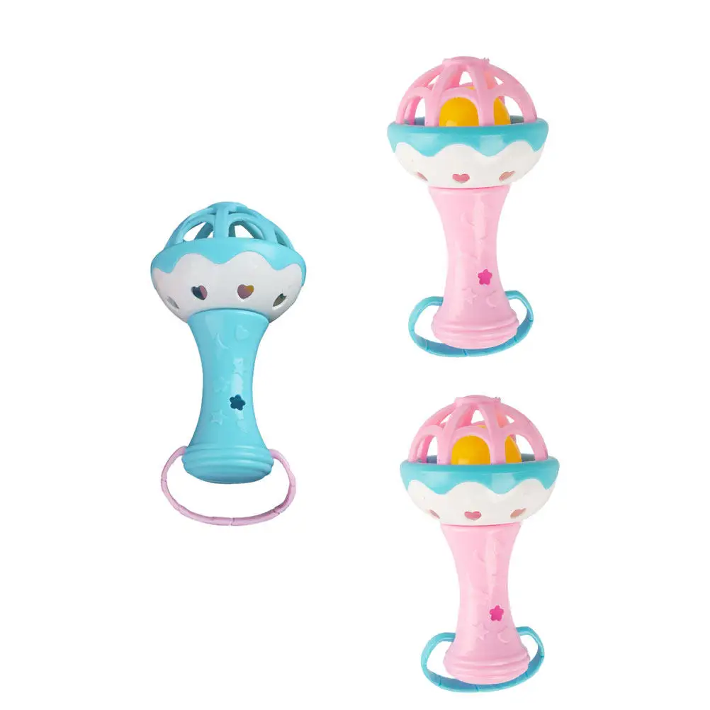 

Набор из 3 музыкальных погремушек для раннего развития, развивающий инструмент для малышей, музыкальный колокольчик, развивающий звуковой инструмент