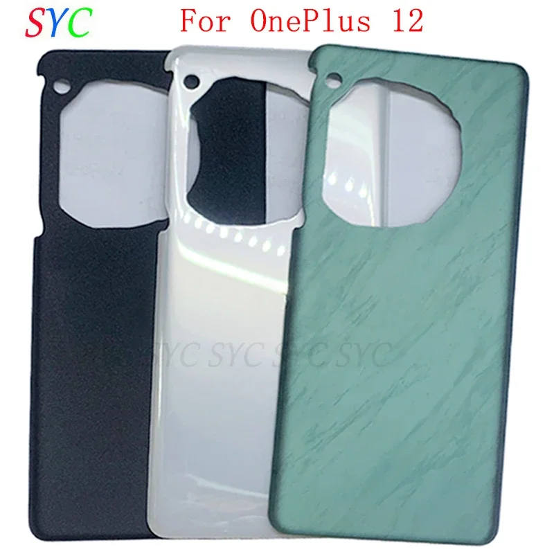 

Back Door Battery Cover Housing Case For OnePlus 12 Rear Cover with Logo Repair Parts