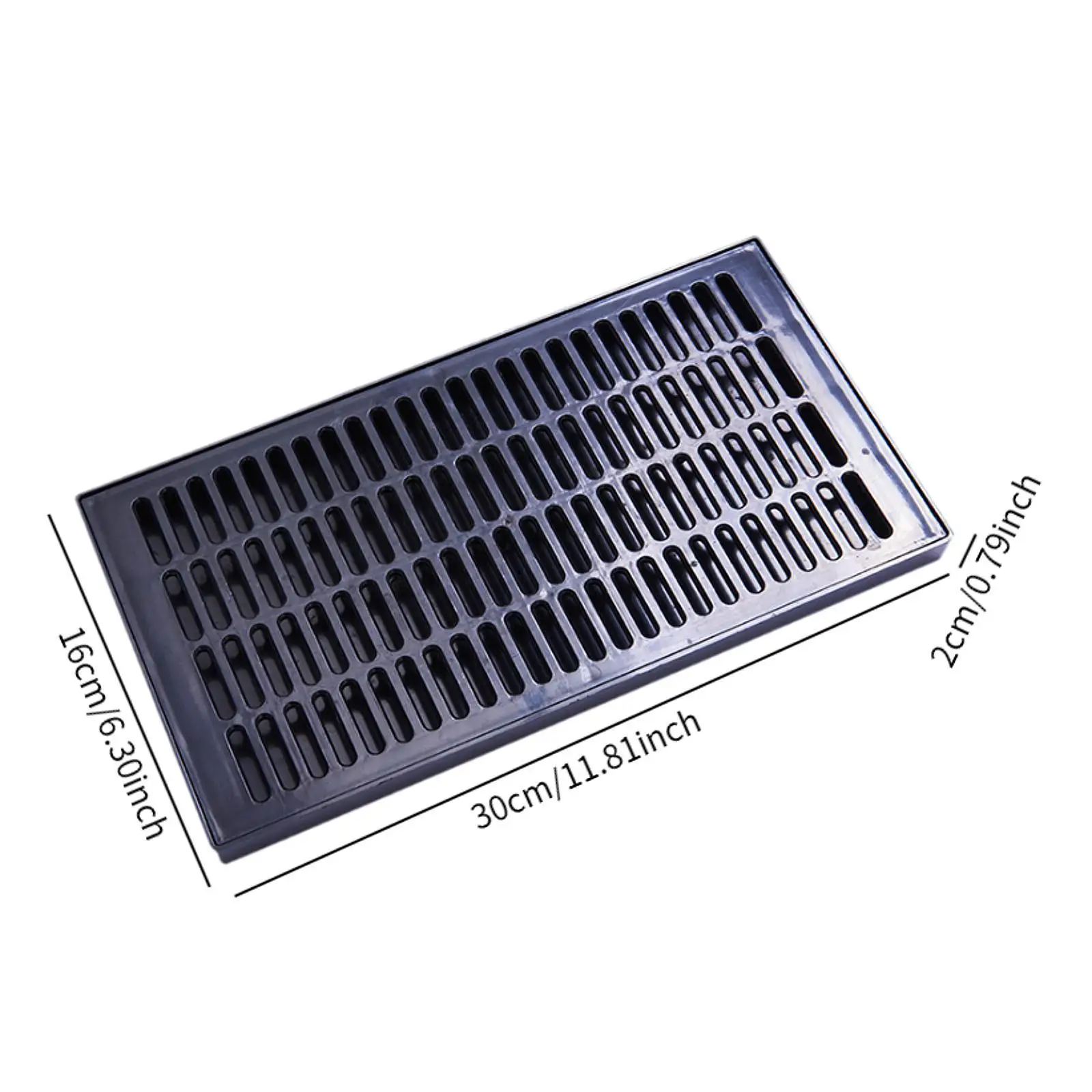 Beer Drip Tray Multifunction Easy Carrying Lightweight Stainless Steel Keg Drip Tray for Restaurant Tea Room Household Hotel