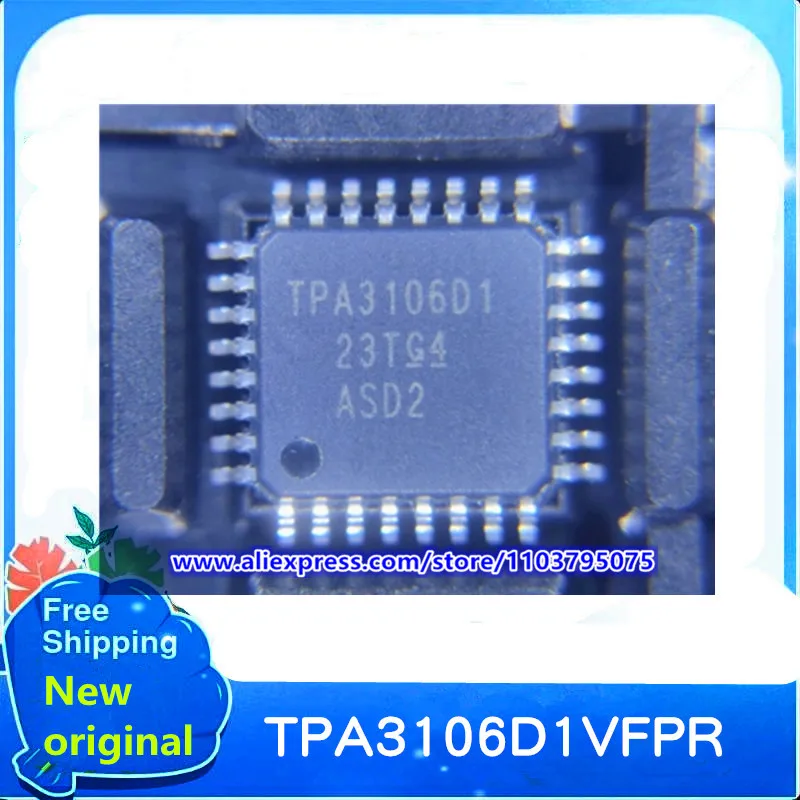 2PCS~20PCS TPA3106D1VFPR TPA3106D1 TPA3106 LQFP32 100% New original stock