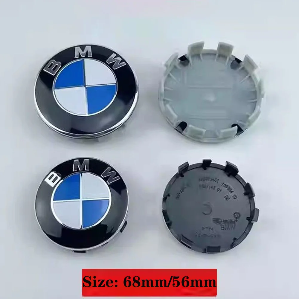 4pcs 56mm 68mm Hub For BMW Wheel Center Cap BMW Hub Cap Rims  For BMW X5 X1 X3 X7 X6 E90 E60 M2 M3 M5 E39 E34 E30 E36 E46 view 5