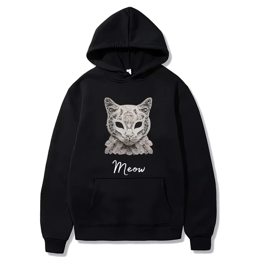 

Eurovision 2025 Baby Lasagna singer harajuku Cat Hoodie Men Women vintage Fleece Long sleeve Sweatshirt Unisex Casual pullovers