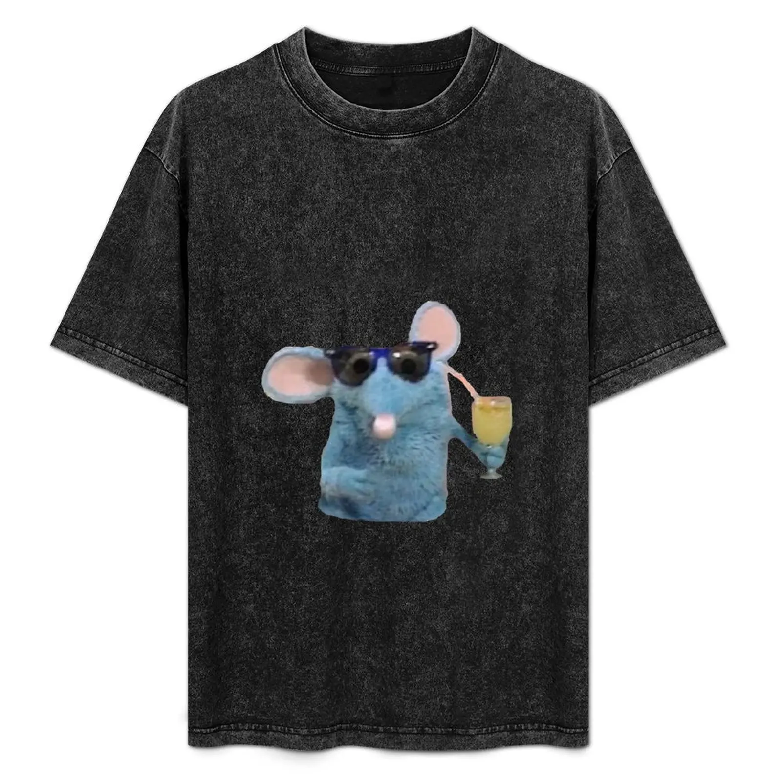 Cool Tutter the mouse T-Shirt street wear hippie clothes men workout shirt