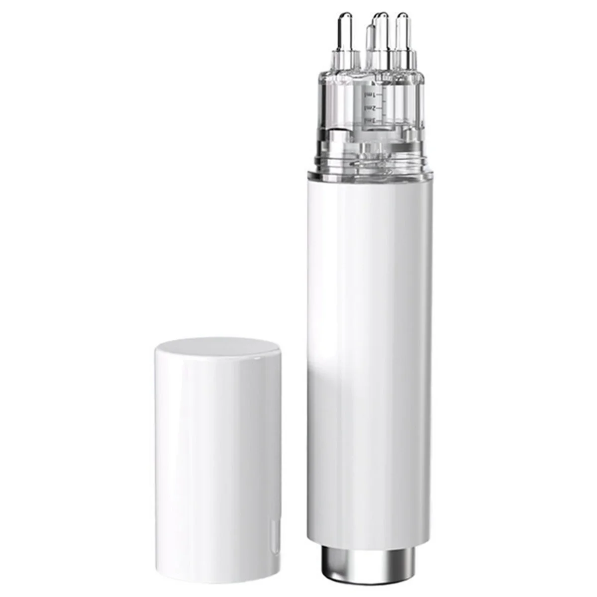 Peine aplicador de bolas rodantes, masajeador de cuero cabelludo, suero aplicador de cabello para varios líquidos, A