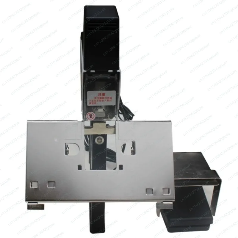 106 Electric Auto Stapler Binder, Heavy Duty 2-50 Sheets Capacity for Flat & Saddle Stitching, Desktop Booklet Maker