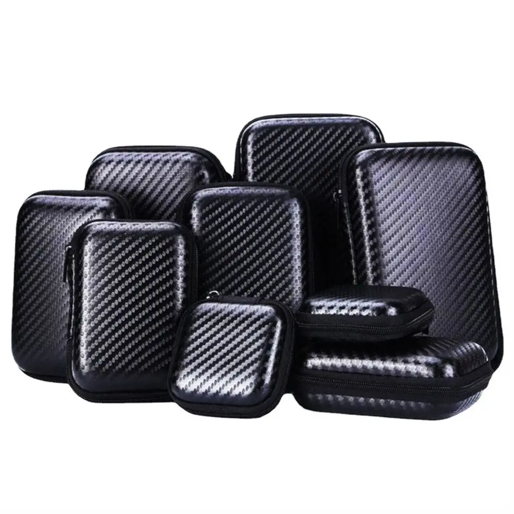 Pocket Pouch Headset Storage Box Protective Bag EVA Zipper Bag Charger Protection Bag Data Cable Bag Mobile Hard Disk Case