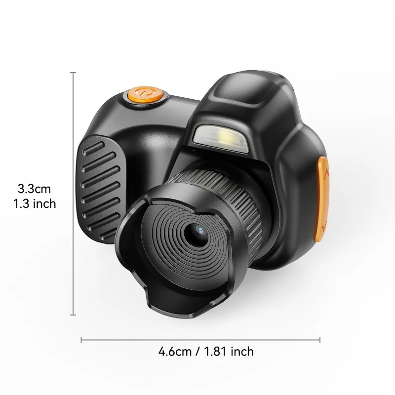 

Мини-цифровая камера с двойной камерой высокой четкости, детское издание для съемки фотографий и видео