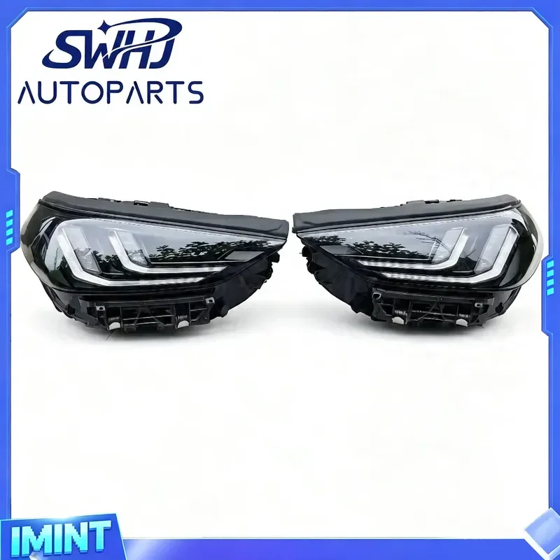 For X3 G48 G45 LED Headlight Assembly 12V High Quality Black Shaded Line Version 6000K Color Temperature New Night Edition