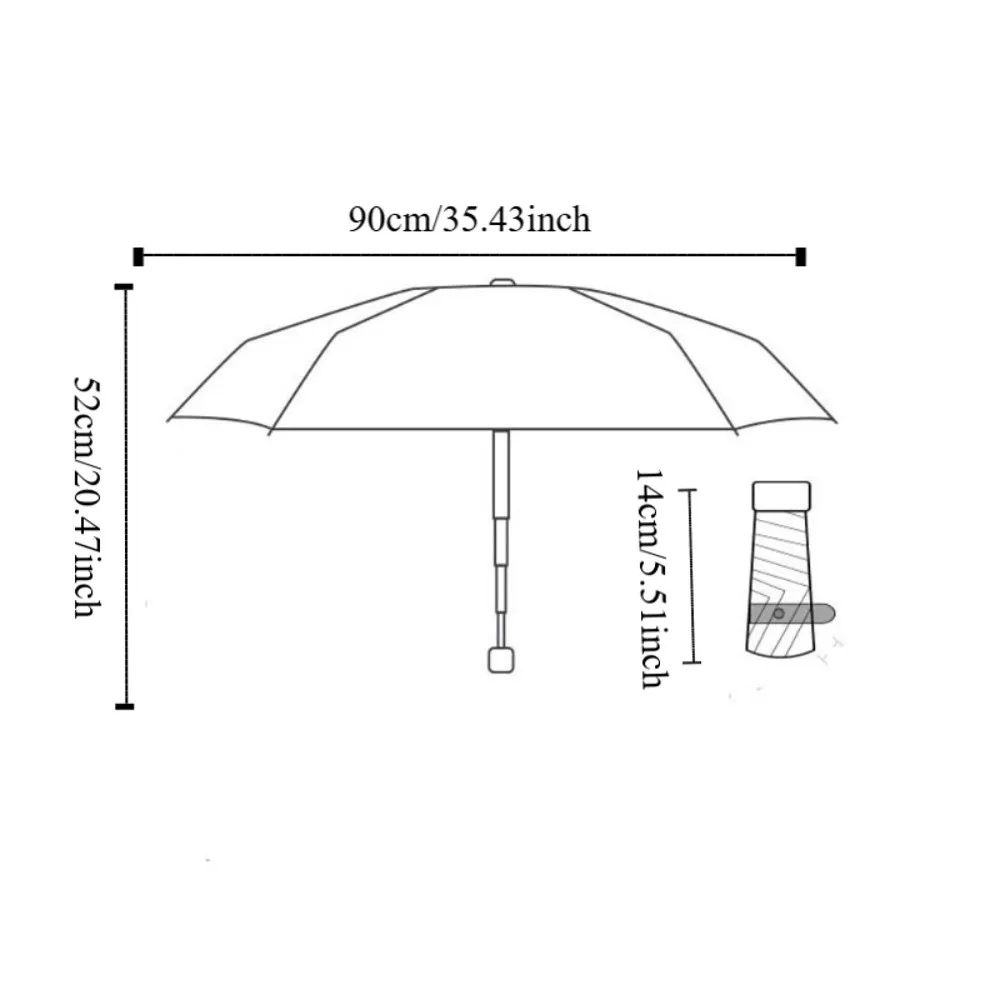 

Elegant Portable Mini Sun Umbrella Sun Protection UV Folding Pocket Umbrella Compact 6-Ribs Travel Umbrella Travel