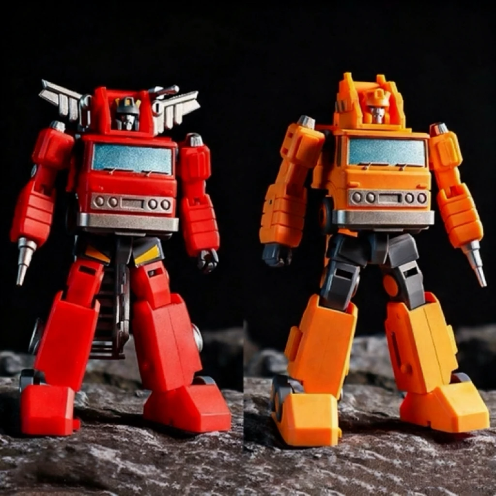 

Transformation Toys Robot MS toys Magic Square MS-B01A MS-B02A Architect Grapple Inferno Figure