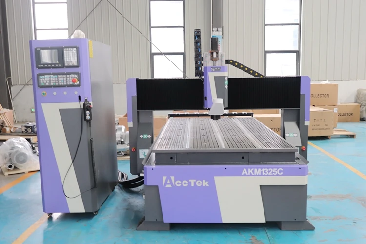 Picture 3: ATC Wood Carving Milling Cutting Cnc Machinery AKM1325C ATC CNC Router With Syntec Controller And Servo Motor For Wood