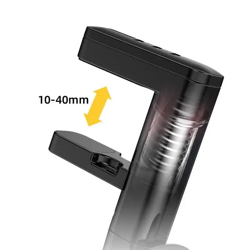 Headphone Hanger Under Desk Stand Headphone Hook Under Desk Headset Stand With USB Ports Headphone Holder Mount