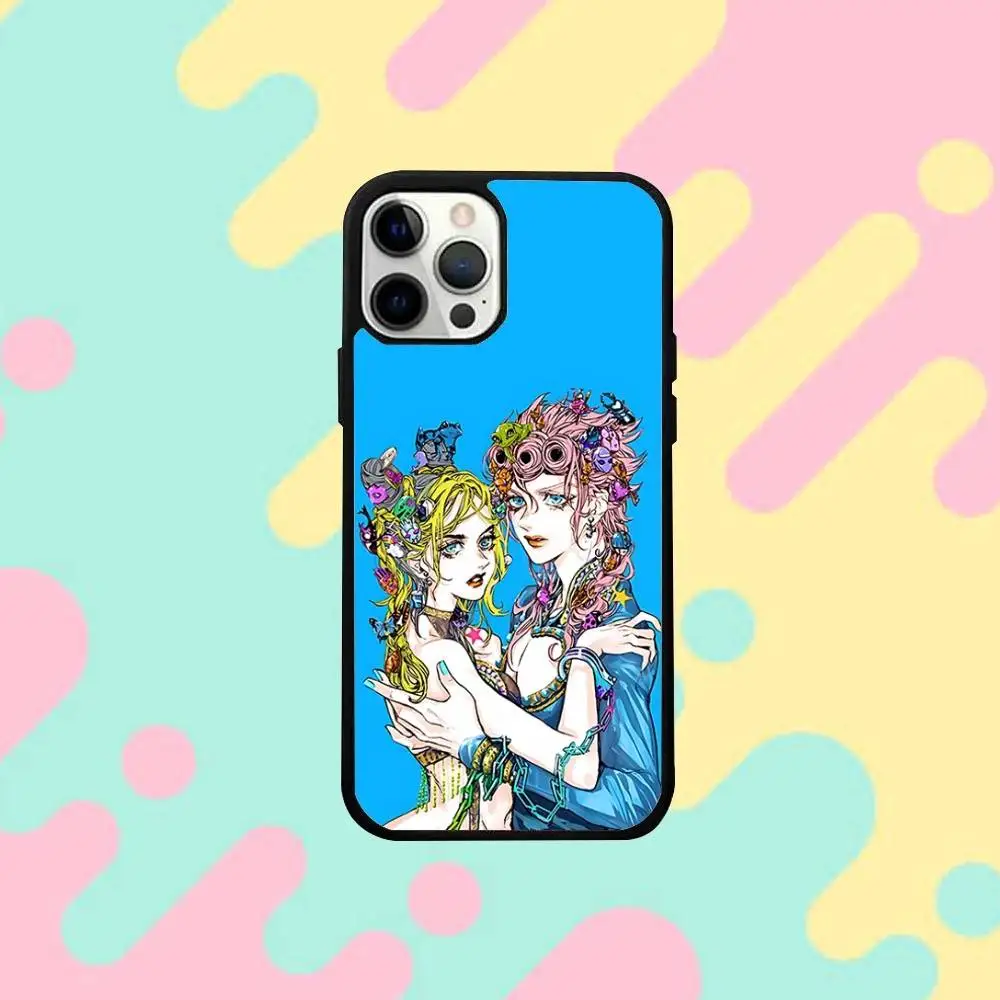 JO-JO Anime B-Bizarre Phone Case For iPhone 16e,16,15,14,13,12,11,Plus,Pro,Max,Mini Magsafe Magnetic Wireless Charging