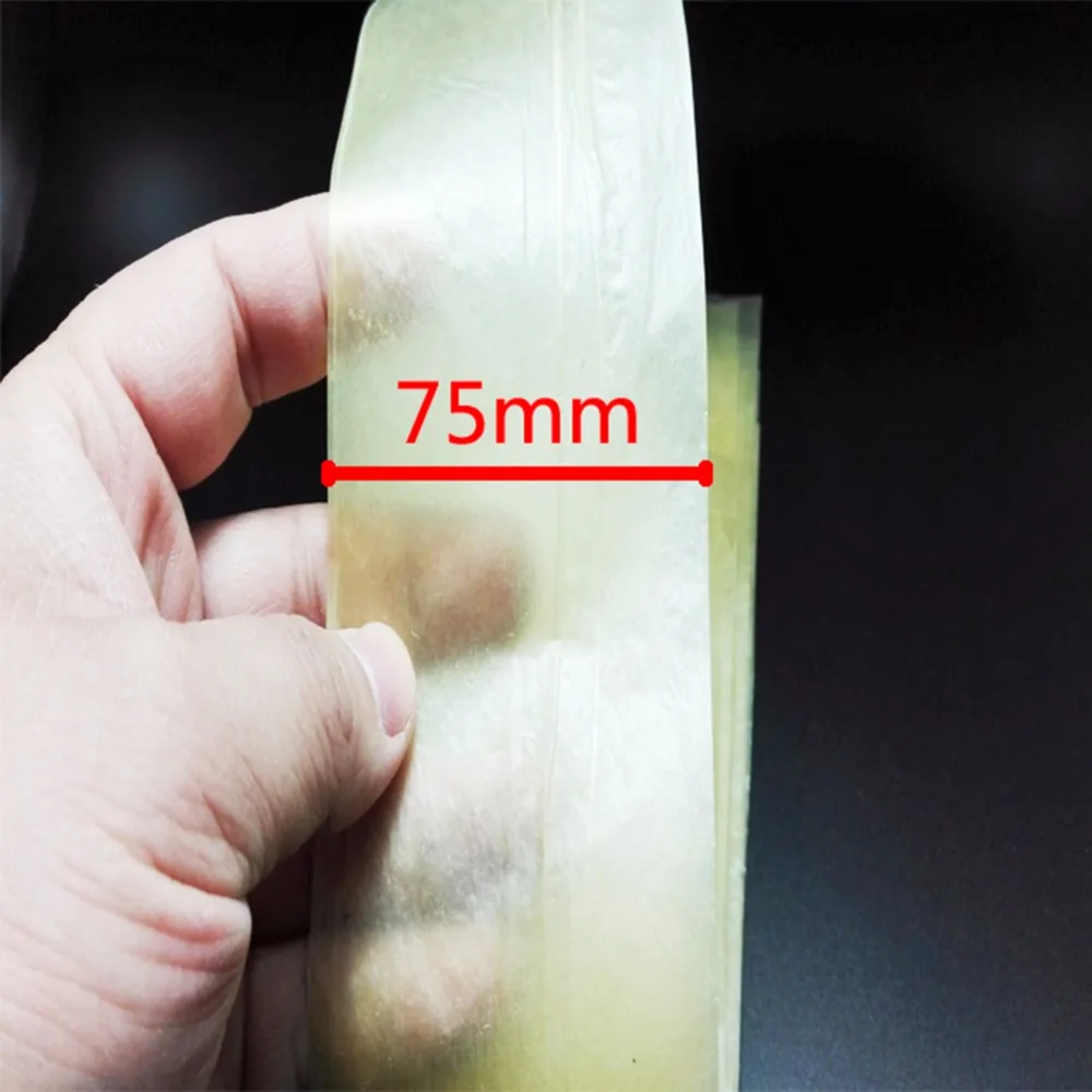 6pcs/Lot Large Casings for Sausage Salami Each Length:100cm  Wide:75mm,Salami, Sausage Packaging Tools Inedible Casings