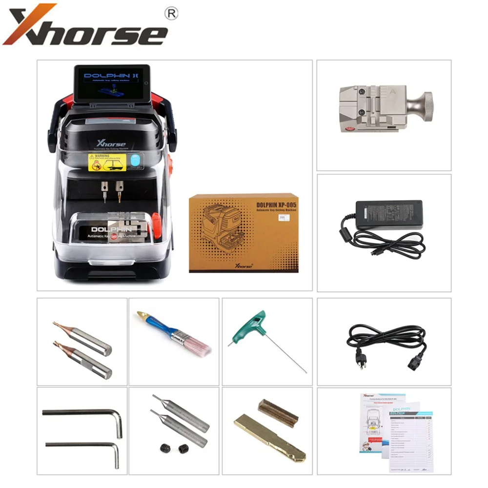 Xhorse Dolphin II XP-005L XP005L Dolphin 2 Key Cutting Machine with Adjustable Screen