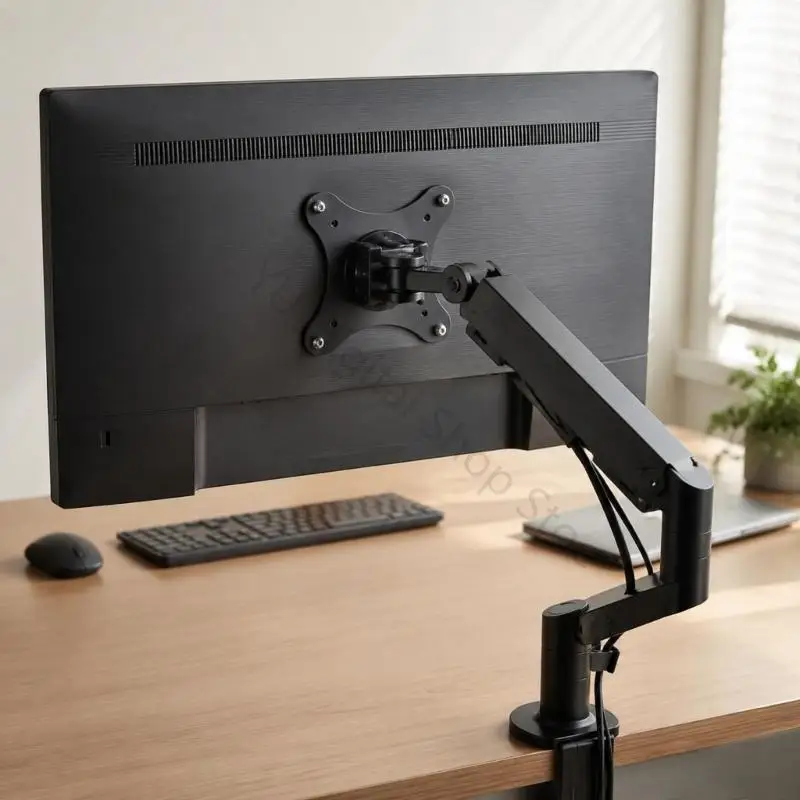 96BA Desk Display Magnetischer VESA-Montageadapter für tragbare Monitore, Metallmontageplatte mit Kugelkopf – Detail 9