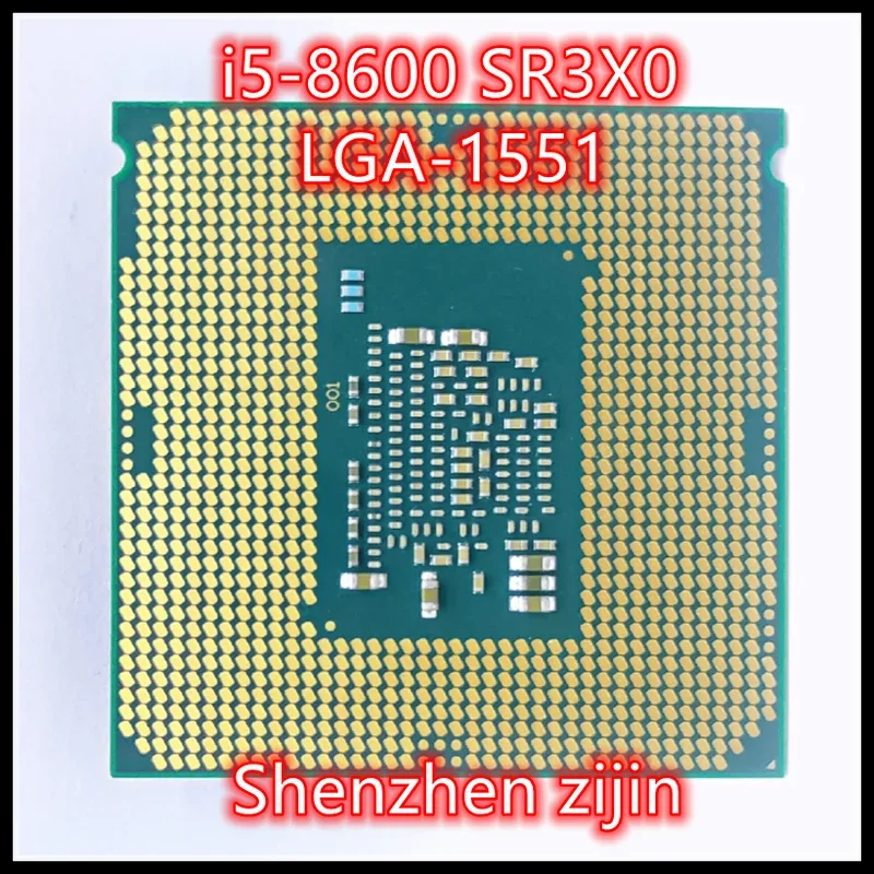 I5-8600 SR3X0 3.1 GHz ستة النواة ستة موضوع معالج وحدة المعالجة المركزية 9M 65W LGA 1151