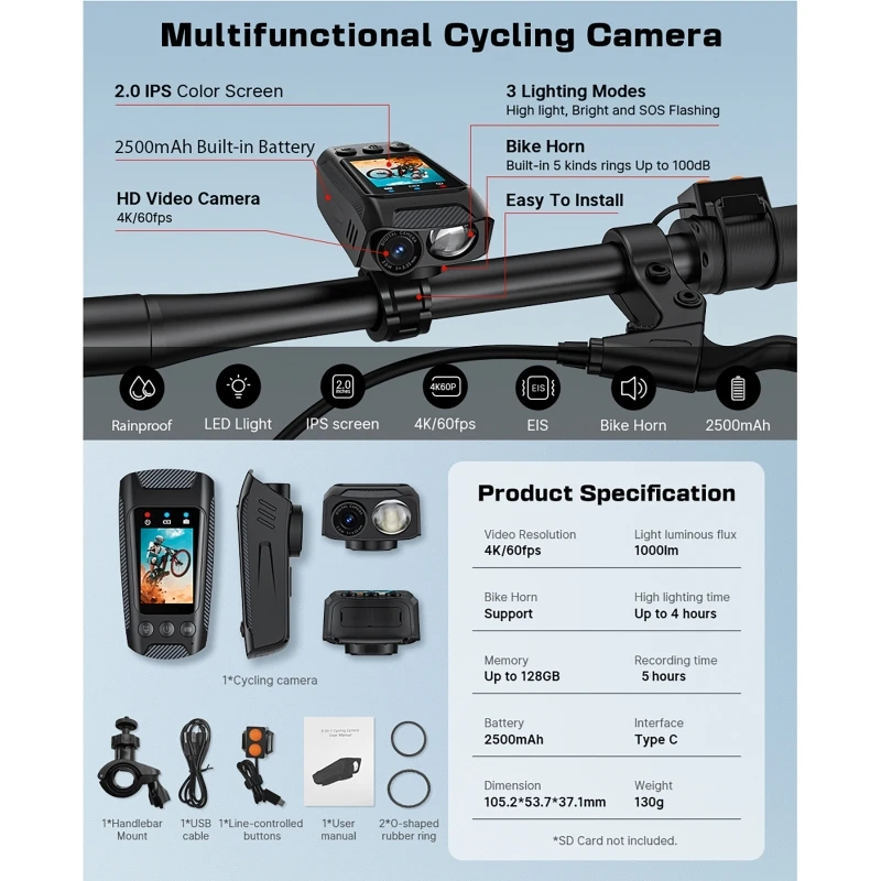 

Sports Action Video Cameras 4K HD for Motorcycle Bike Helmet DV Video Recorder Cam Car DVR Dash Cam Outdoor Bicycle Surveillance