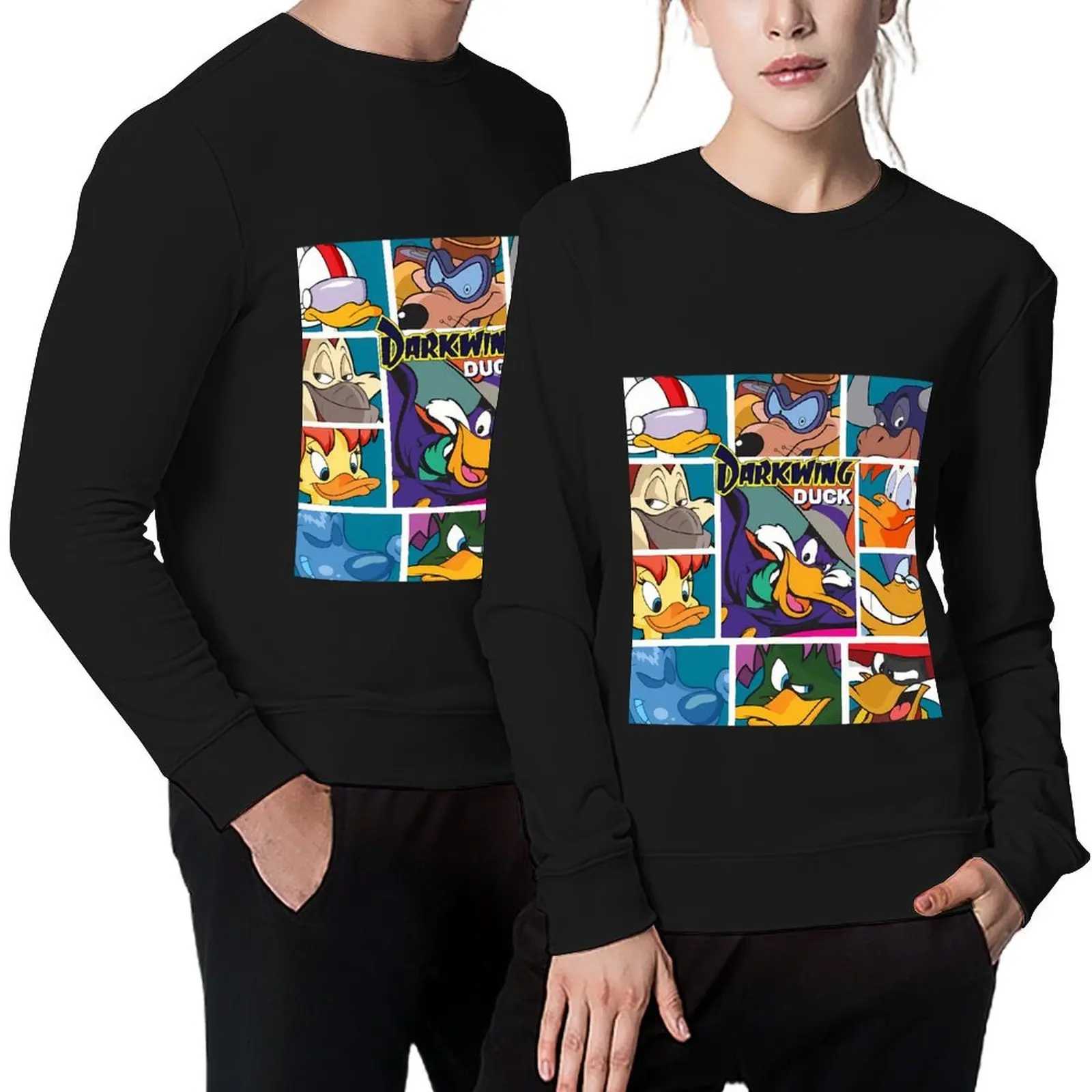 

Duck Darkwing And Friends Pullover tracksuit men men's sweat-shirt tracksuits mens designer clothes sports sweatshirt man