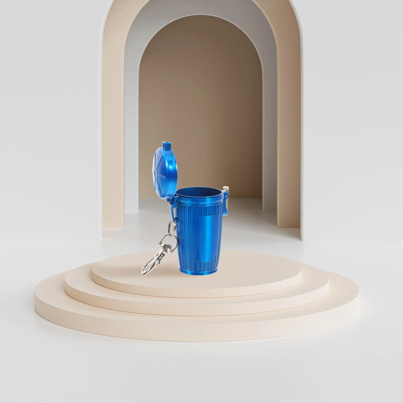 

Portable Ashtray Travel H held Pocket Outdoor Cigarette Holder Lid Sealed Lightweight Mini Travel Ashtray Car Home Use