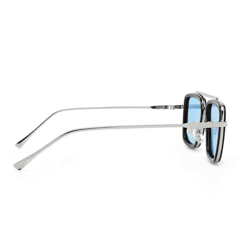 어린이용 럭셔리 토니 스타크 스타일 안경, 아이언맨 선글라스, 편광 선글라스, 소년 소녀, UV400 안경