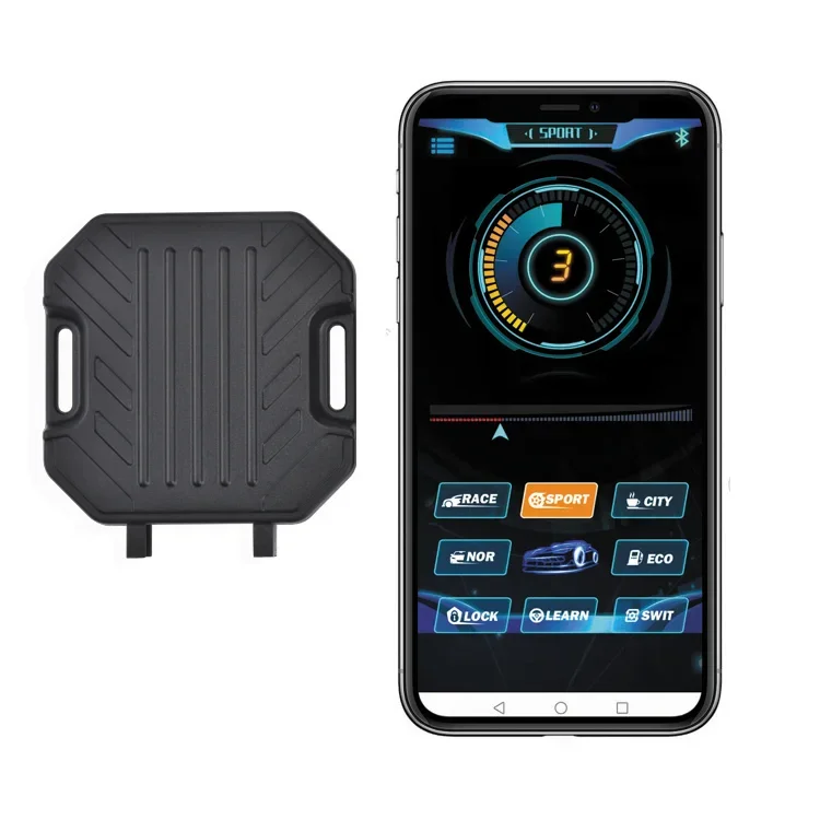 

APP Wireless Blue Tooth Throttle Control Car Accelerator New Car Throttle Speed Controller Pedal Box F1 for Ford Ranger Mustang