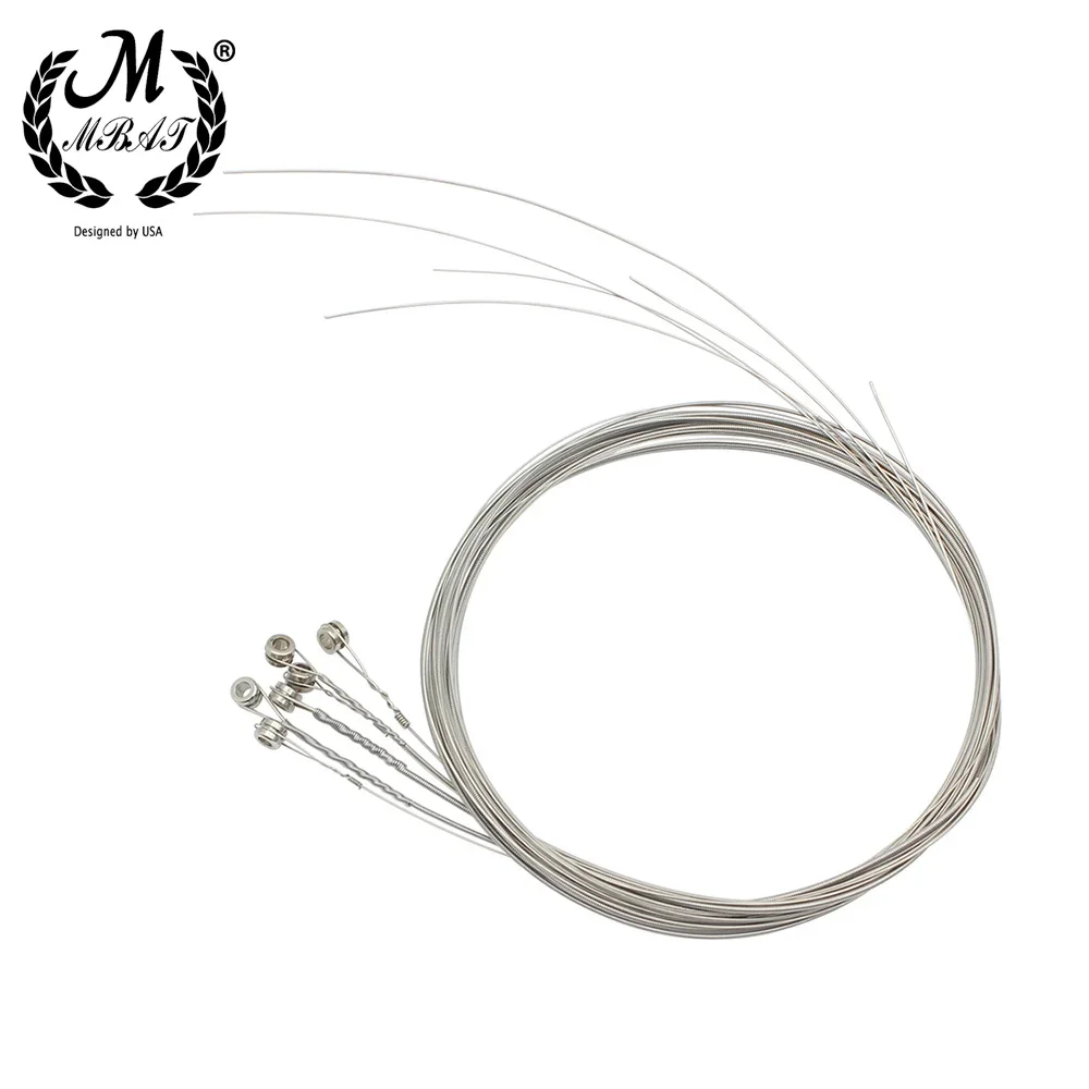 M MBAT Electric Guitar Strings Silver Stainless Wire Nickel Alloy Wound Musical Instrument Accessories Electric Guitar Strings image 5