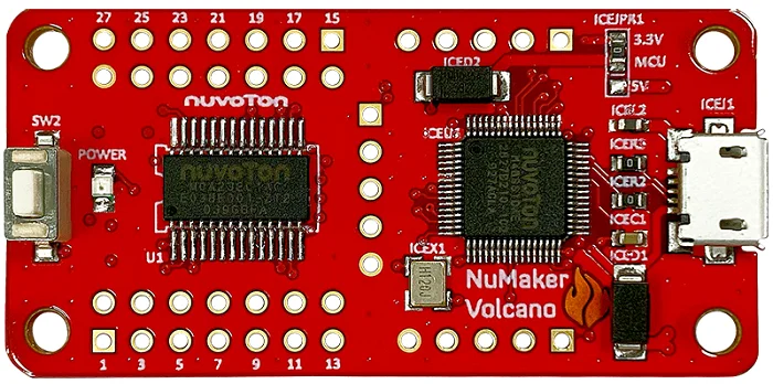 

NuMaker-Volcano Nuvoton new tang NuMaker development board fire board