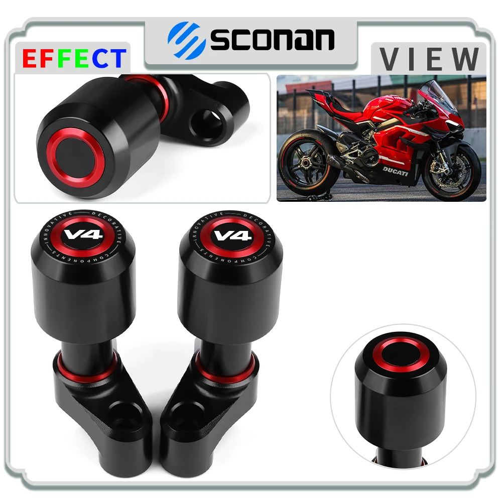 

For Ducati StreetfighterV4 S SP 2020 2021 2022 2023 motorcycle accessories Frame Slider Fairing protection Guard Crash Protector