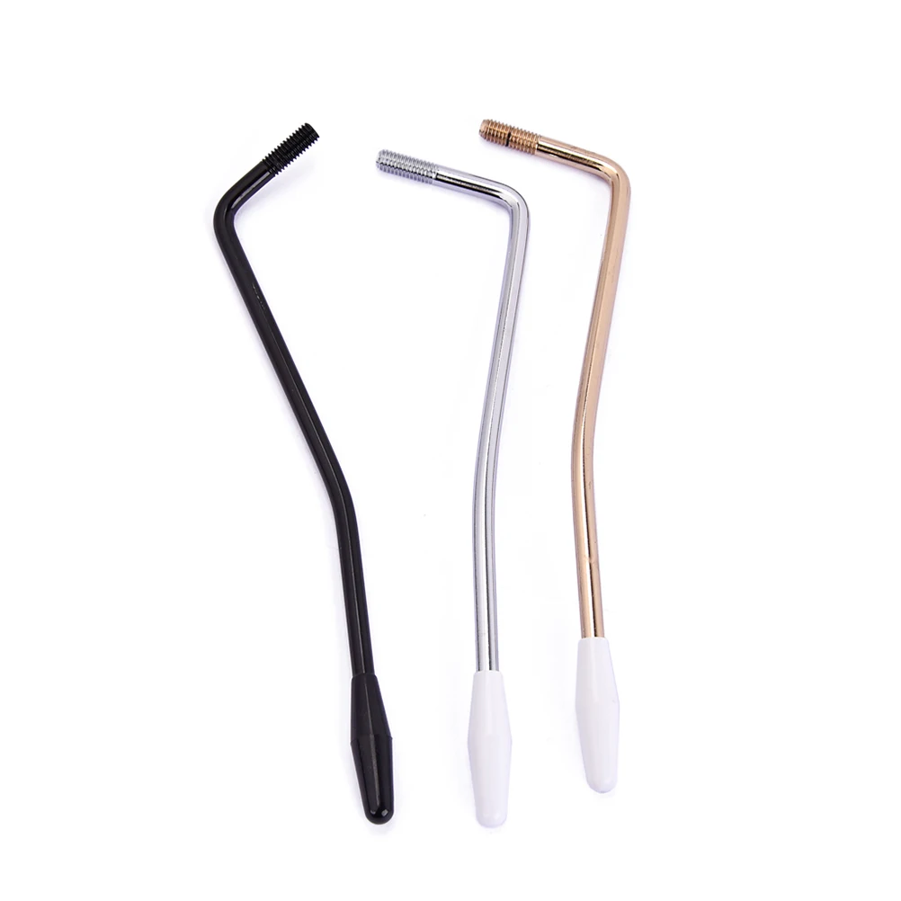 

3 pcs Guitar Tremolo Arm 6mm Diameter Single System Bridge Parts Whammy Bar Adjusting Lever Replacement Accessories