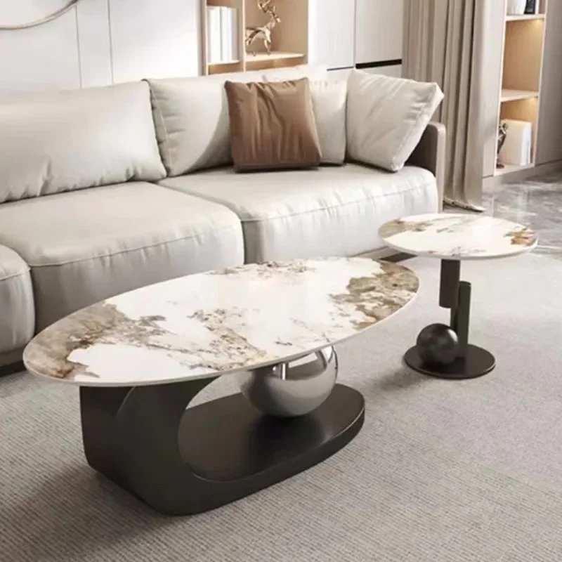 

Bedroom Luxury Coffee Table Trau Modern Organizer Nordic Mobile Coffee Table Mesa Lateral Apartamento Kaffee Tische Furniture