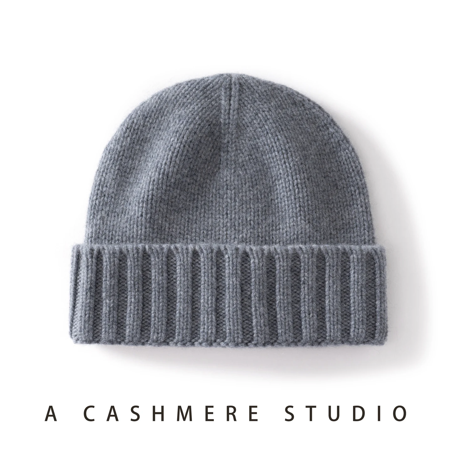 MERRILAMB Unisex Knitted Hats Outdoor Pure Cashmere Cap Winter Beanie Hat Thickened Cashmere Soft Warm Men Women Casual Caps