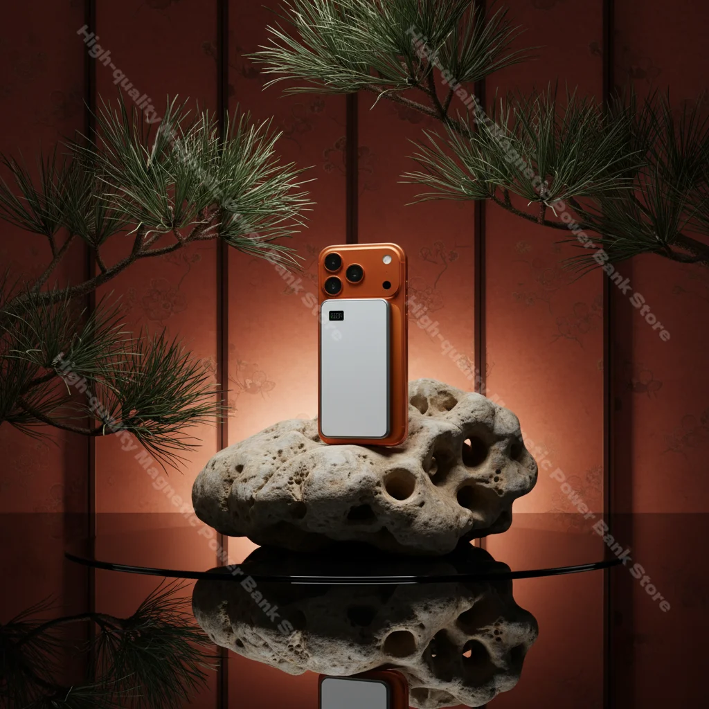 

Universal Magnetic Power Bank 30000mAh Ultra Certification Ultra-Thin Wireless Fast Charging Portable Battery Display PD22.5W