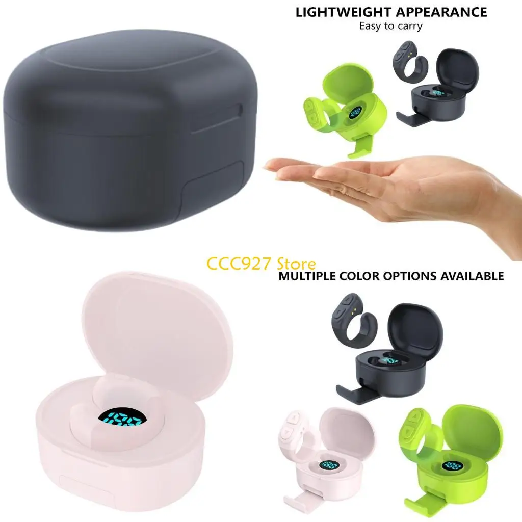 

B03F Bluetooth-compatible Mobile Selfie Lazy Music Video Remote Control Rings