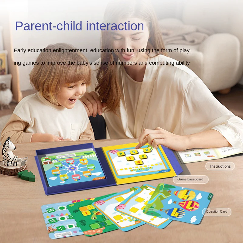 Operazioni di matematica per bambini giocattoli avanzati, giochi di numero e quantità, formazione di logica di pensiero per studenti, educazione precoce dei numeri
