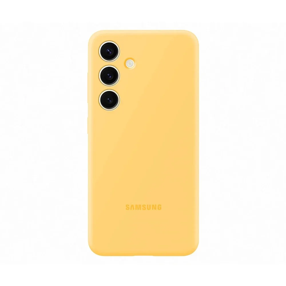 Samsung genuine Galaxy S24 Plus Silicone Case for Samsung Galaxy S24 S24Plus S24+ Soft Back Shockproof Cover Silicone Cover