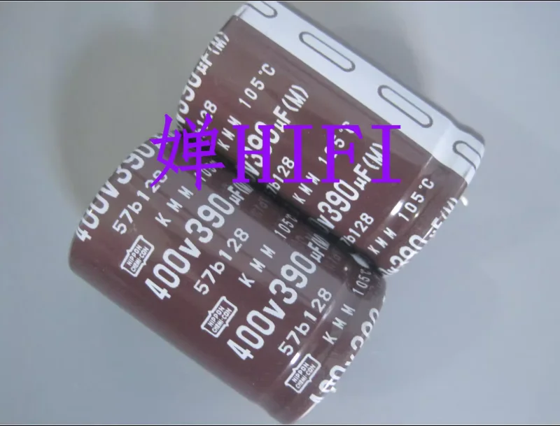 4pcs/lot Original Japanese NIPPON KMM 400v 390uf 30x45mm filtering aluminum electrolytic capacitor free shipping