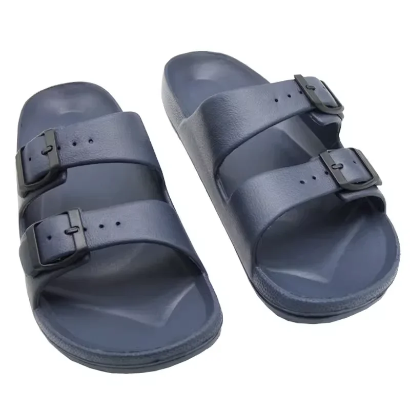 Super Light EVA Summer Male and Female Couple Slippers Outdoor Fashion Buckle Non-slip Wear-resistant Casual 46 large size 45