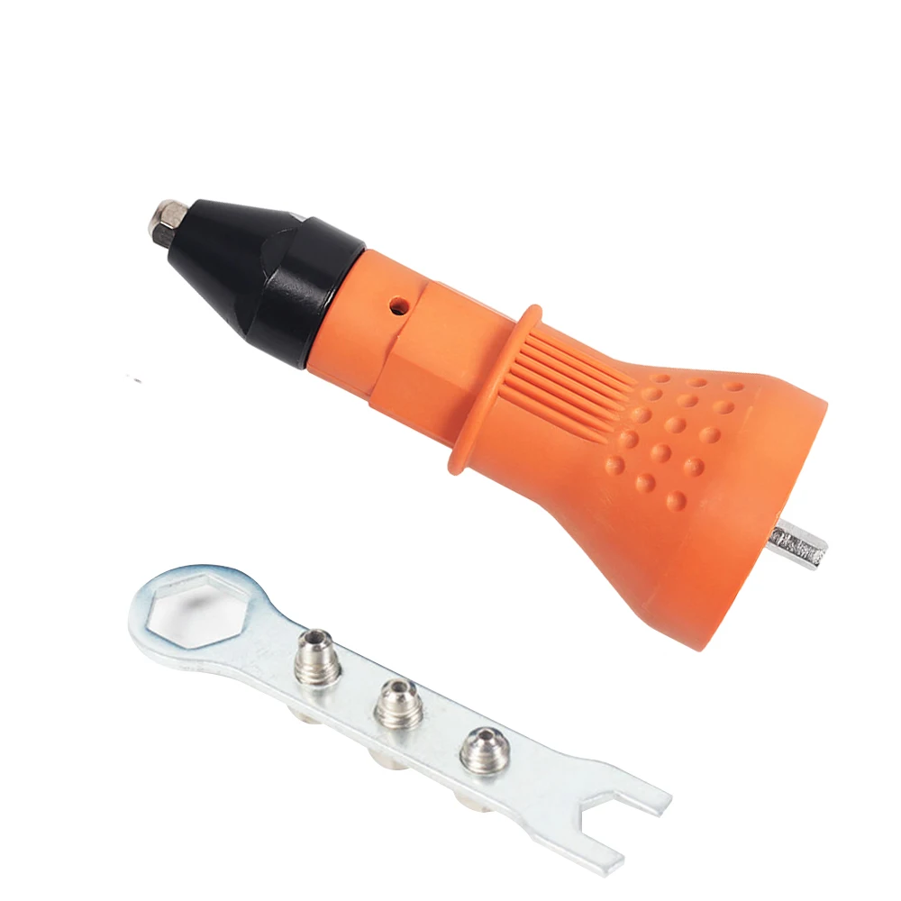 Electric Rivet Gun Conversion Head 2.4/3.2/4.0/4.8mm Pull Rivet Gun Suitable For Electric Drills Cordless Rivet Gun