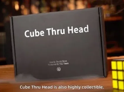 Cube Thru Head autorstwa Davida Penn - Magiczne sztuczki