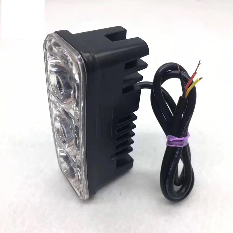 2Pcs Car 3LED Super White High Power Strobe Lights 6000K~7000K DRL Daytime Running Lights Universal LED Fog Lamp Car Accessories