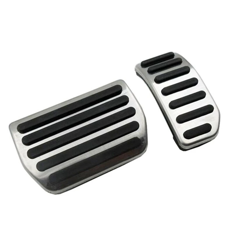 Car Aluminum Gas Brake Pedal Accelerator Non-Slip Pedal Pad Cover For Volvo S60 S80L XC60 S60L  2019-2017