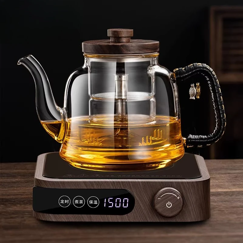 

Electric ceramic stove special boiling water tea maker, glass teapot for home use, steam health pot