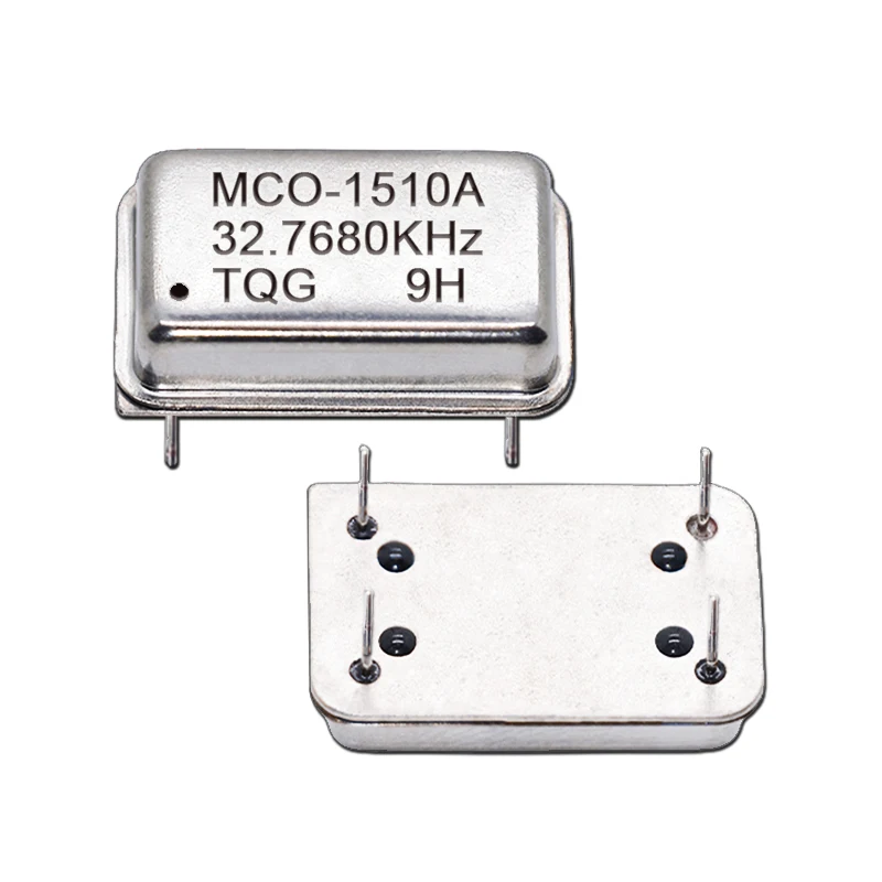 (2PCS) DIP-14 32.768K 32.768KHZ 32.768KHZ Rectangular Full Size Active Crystal Oscillator 3.3V-5V-Compatible 15PF 20PPM